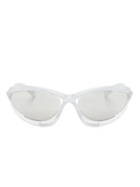 Prada Eyewear wraparound-frame sunglasses White SPRA2314V60H