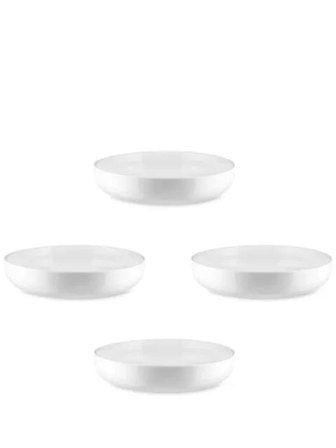 Alessi Itsumo soup bowls (set of four) White NF072X4