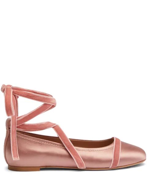 Malone Souliers Spencer ballerina shoes Pink SPENCER52
