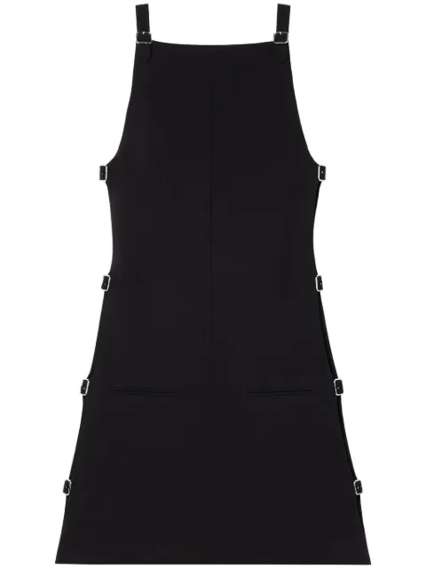 Courrèges multi-strap mini dress Black 324CRO451WO0100