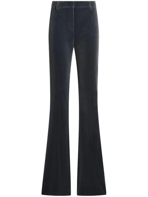 ETRO flared velvet trousers Grey WREA003399TCE01