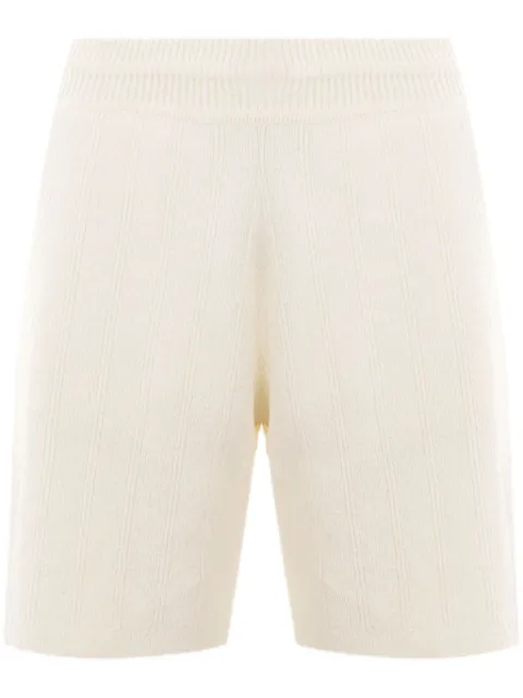 Golden Goose Lionel striped shorts White GWP01734P001471