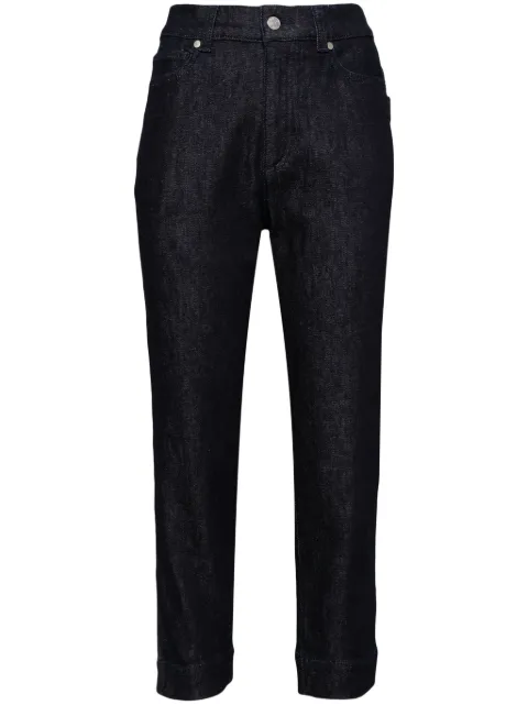agnès b. Misfits high-waisted cotton jeans Blue Y408KA17