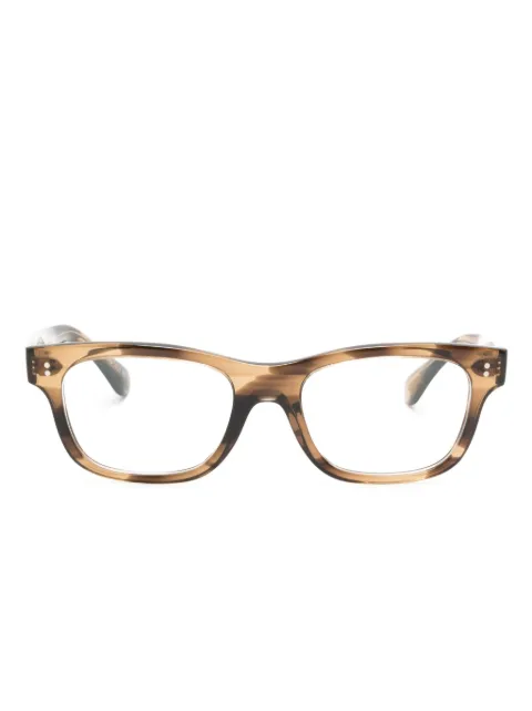 Oliver Peoples Rosson tortoiseshell-effect glasses Brown OV5540U1713