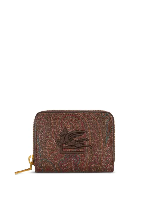 ETRO Pegaso zip-around wallet Brown WP2D0007AA001