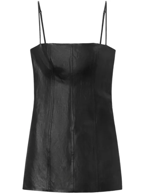 Alexander Wang square-neck minidress Black 1WC3246683