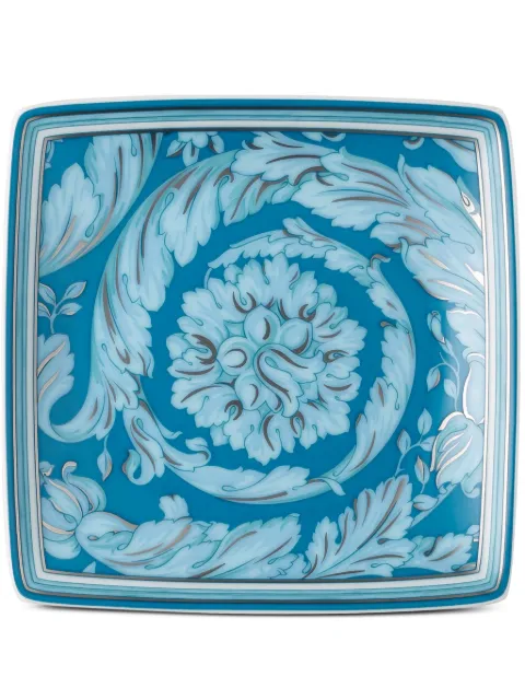 Versace Barrocco Coppeta porcelain plate (9cm) Blue 81194040376915251