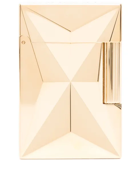 S.T. Dupont Ligne 2 engraved lighter Gold C18611