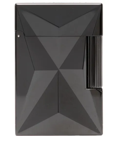 S.T. Dupont Ligne 2 engraved lighter Black C18612