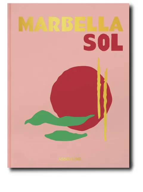 Assouline Marbella Sol book Pink 9781649803474
