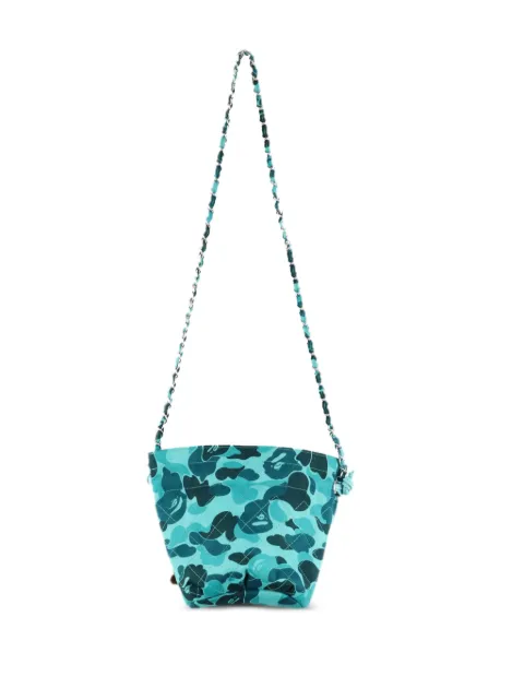 SAINT MXXXXXX x BAPE camouflage-print bucket bag Blue SMYS80000C35