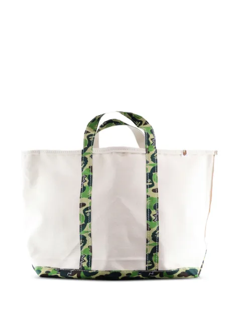 SAINT MXXXXXX x BAPE camouflage-print tote bag White SMYS80000C34