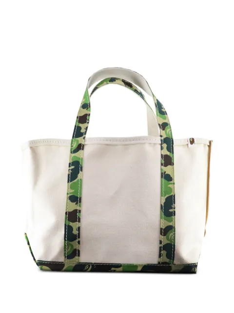 SAINT MXXXXXX x BAPE camouflage-print tote bag White SMYS80000C33