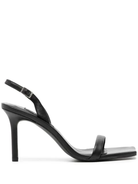 Senso 40mm Helena leather sandals Black HELENA