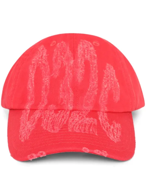 032c Crisis denim cap Red SS24A0011