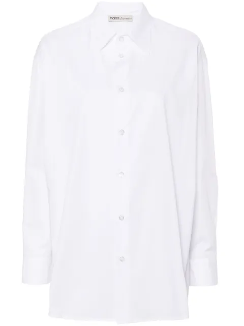 MODES GARMENTS long-sleeve cotton shirt White MGWSHIRT1