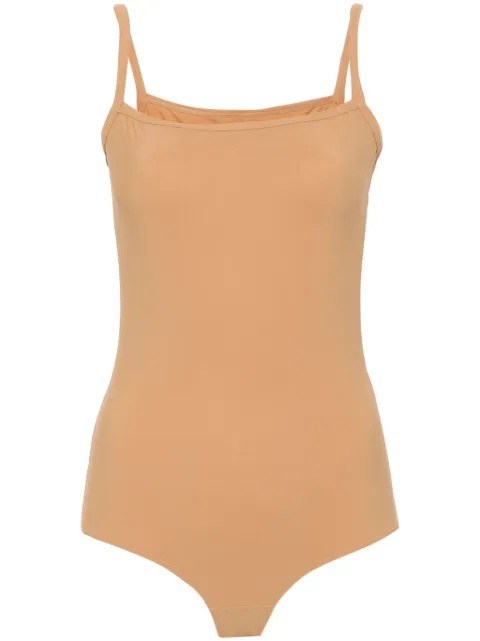 MM6 Maison Margiela numbers-motif bodysuit Neutrals S52NA0060S24625