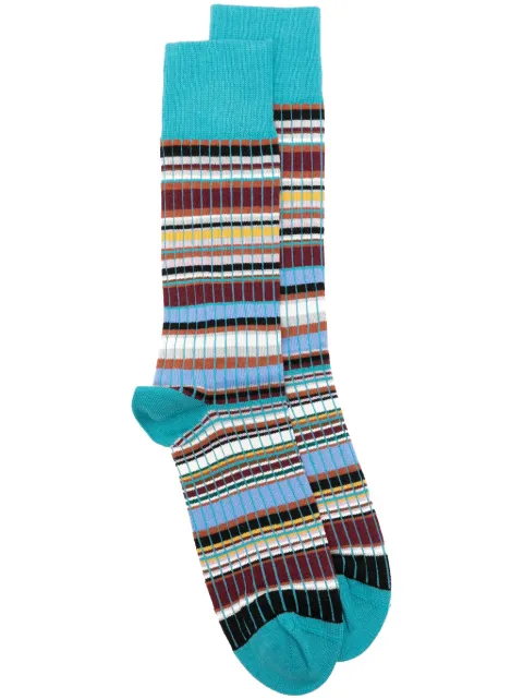 Paul Smith Signature ribbed socks Blue M1A380CIN109