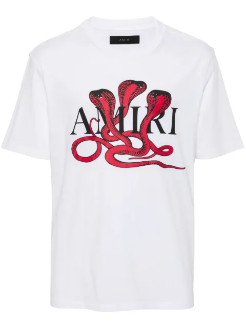 AMIRI Poison cotton T-shirt White AMJYTE1086