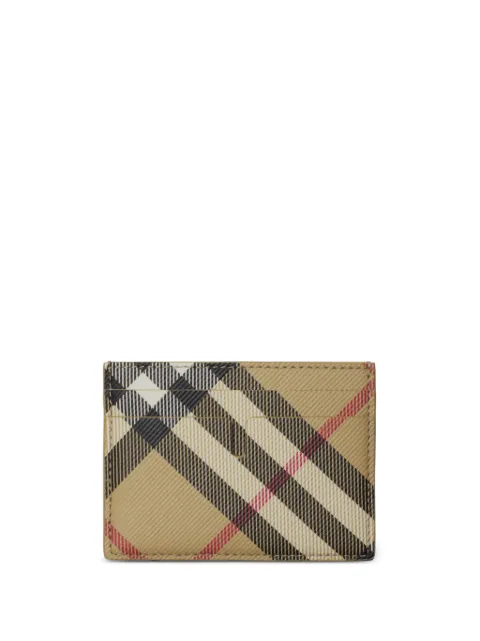 Burberry Check card case Neutrals 8091914