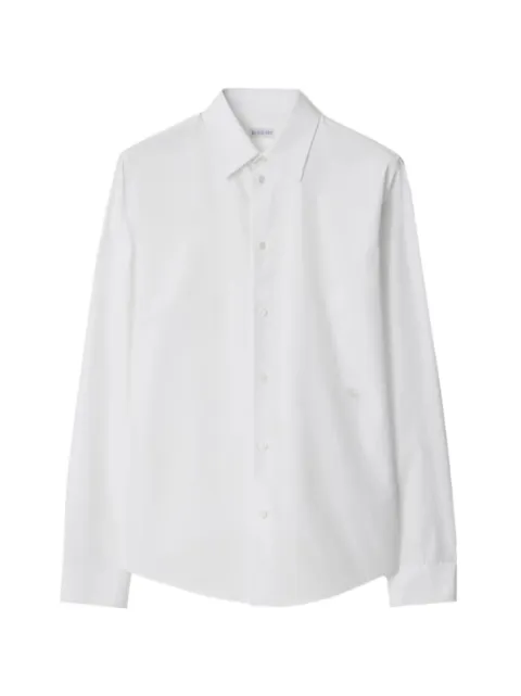 Burberry cotton formal shirt White 8090535