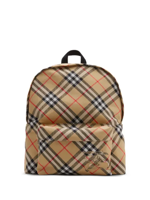 Burberry check backpack Neutrals 8091312