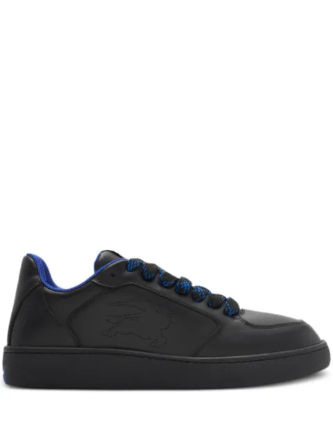 Burberry Stock leather sneakers Black 8095692