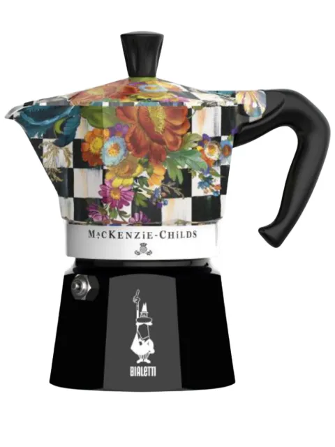 Bialetti Moka Express mackenzie coffee maker (93g) Black 5347