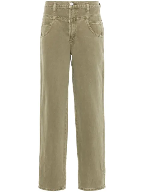 FRAME 90's Utility mid-rise boyfriend jeans Green WE24DPAB17
