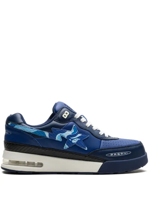 A BATHING APE® x Pagani Roadsta "Navy ABC Camo" sneakers Blue 1I73191908
