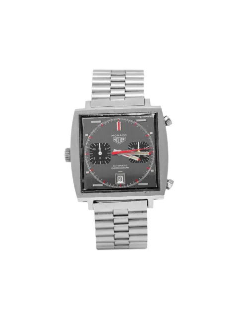 TAG Heuer Pre-Owned 1975 pre-owned Monaco 40mm Black 1133GV64183