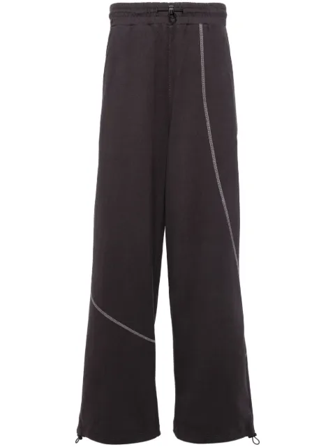 FIVE CM curve-seam cotton track pants Grey 5CXPTV6706S4M