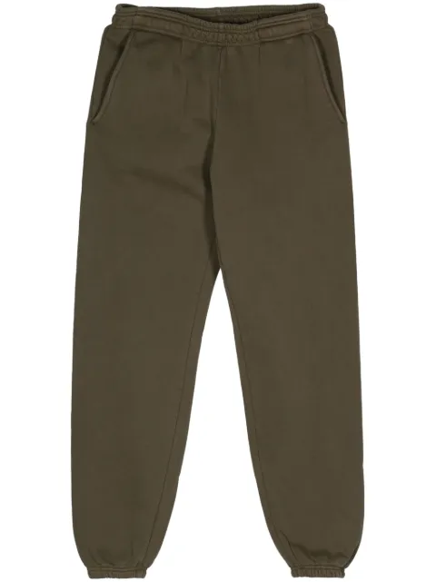 ENTIRE STUDIOS tapered organic cotton track pants Green ES2111