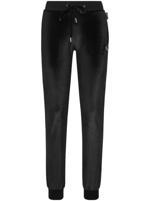 Philipp Plein Strass Skull trousers Black UADCWJT2022PTE003N