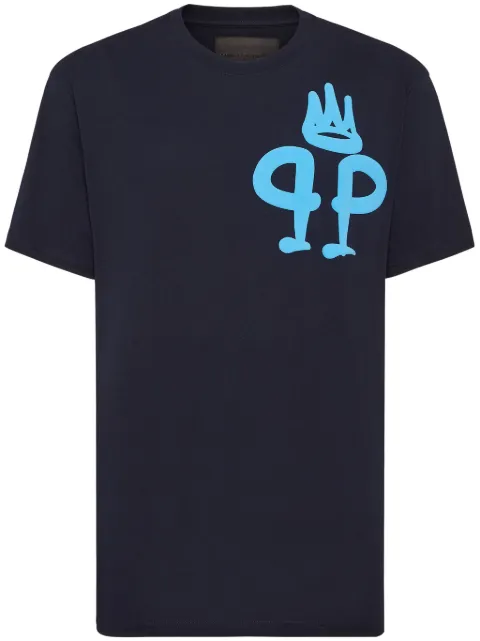 Philipp Plein SS King T-Shirt Blue UADCMTK7972PJY002N