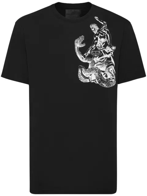 Philipp Plein SS Tattoo T-shirt Black UADCMTK7969PJY002N