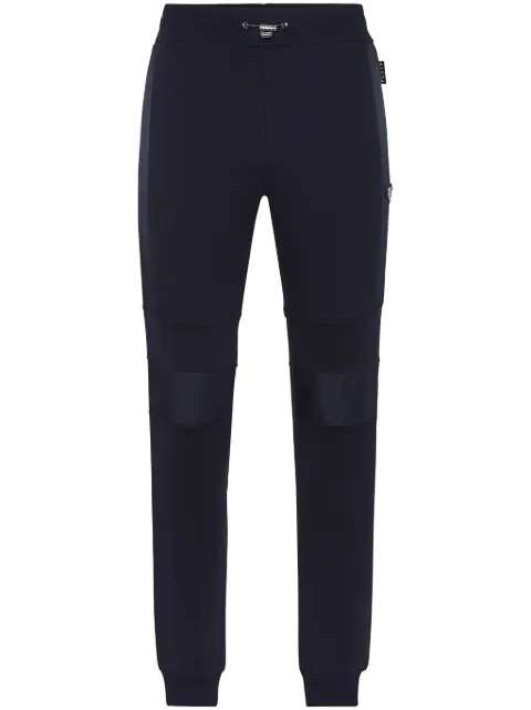 Philipp Plein Iconic Plein track pants Blue UADCMJT2468PTE003N