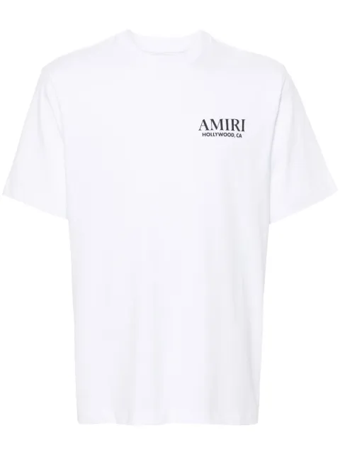 AMIRI Bones stacked T-shirt White AMJYTE1075