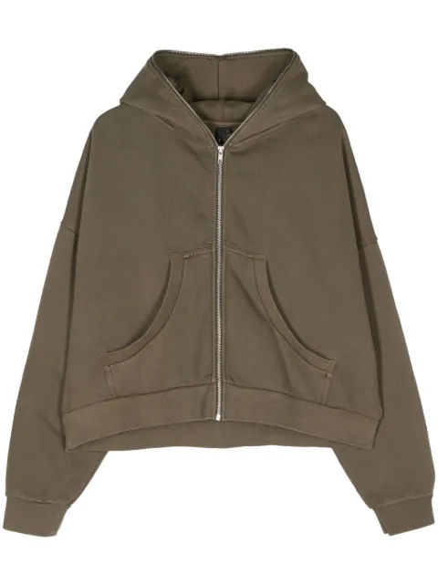 ENTIRE STUDIOS Eternal organic cotton hoodie Green ES2202