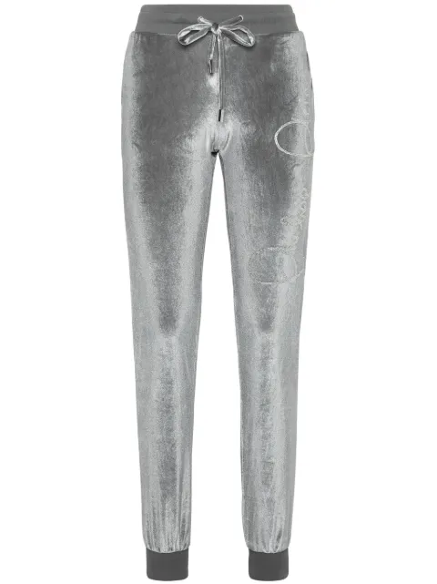 Philipp Plein Crystal Signature trousers Grey UADCWJT2021PTE003N