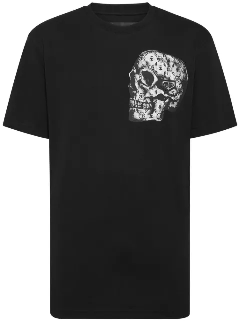 Philipp Plein Skull T-shirt Black UADCMTK7981PJY002N