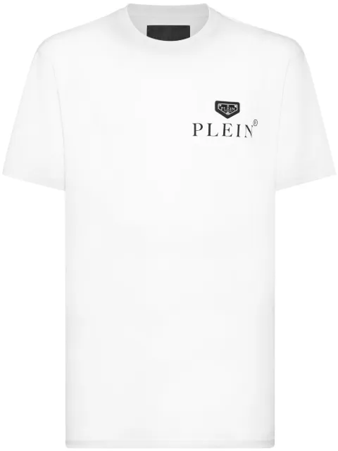 Philipp Plein logo-print T-shirt White UADCMTK7964PJY002N