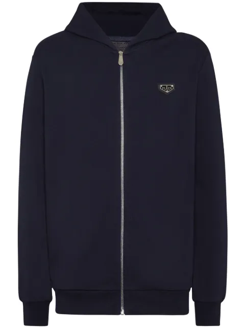 Philipp Plein Iconic Plein hoodie Blue UADCMJB3569PTE003N