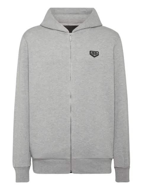Philipp Plein Iconic Pleine hoodie Grey UADCMJB3569PTE003N