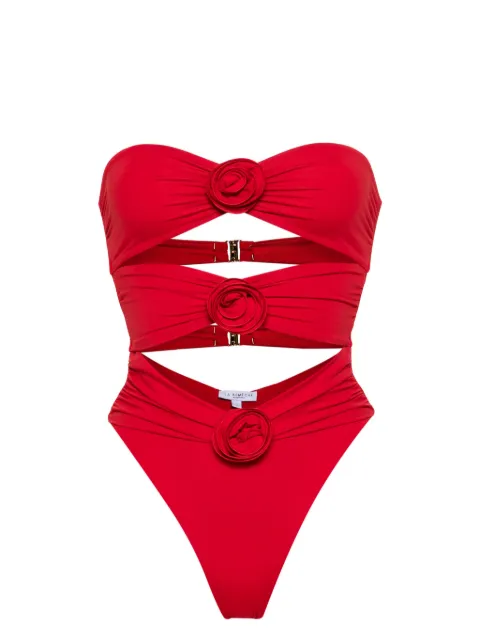 La Reveche Vesna cut-out swimsuit Red LR23VS