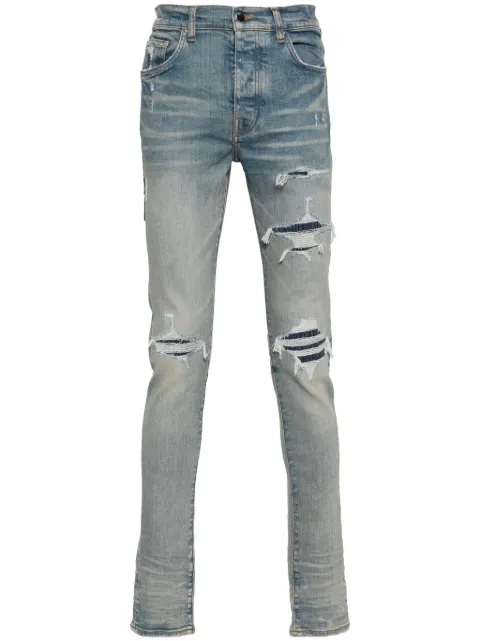 AMIRI distressed skinny jeans Blue AMDNSY1049