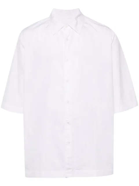 Casey Casey short-sleeve cotton shirt White STH0007
