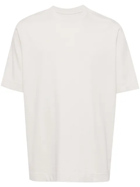 Casey Casey Felix cotton T-shirt Grey 22HS015CLAY