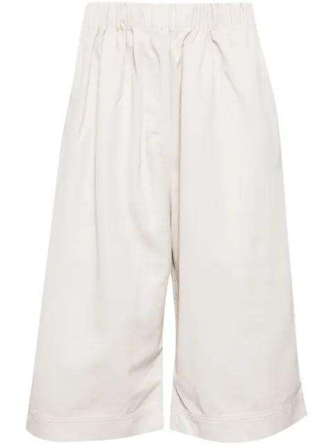 Casey Casey Yama cotton shorts Neutrals 22HP234CLAY