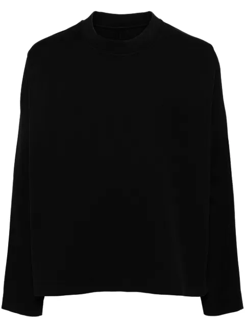 Casey Casey crew-neck cotton sweatshirt Black 22HH121
